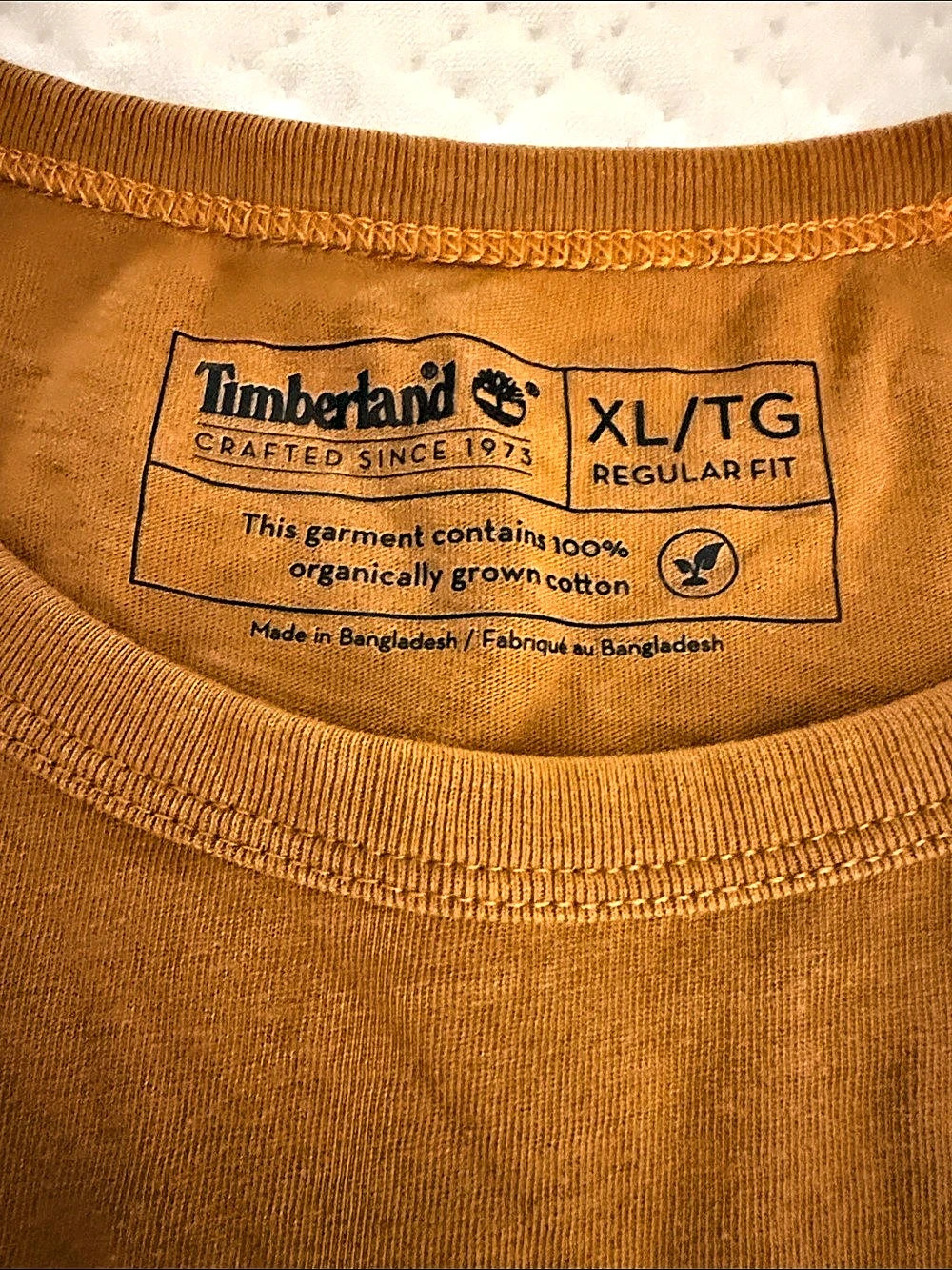 Timberland Tree Logo Hoodie Men's XL Hoodie & Long Sleeve Top Lot Black & Orange - Picture 6 of 6